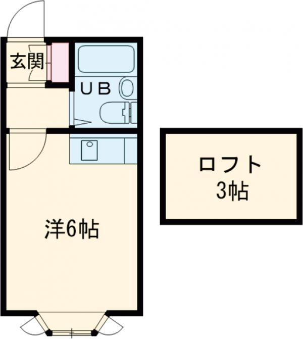 メゾンドブルージュの間取り