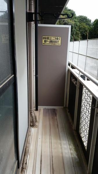 11/17 バルコニー