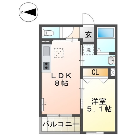 アウローラ本郷町の間取り