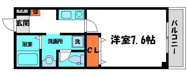 REVO門真の間取り