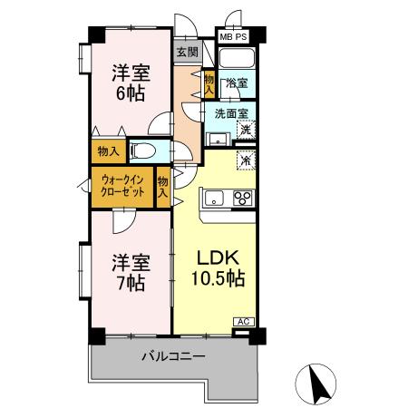 レフアみなみ野の間取り