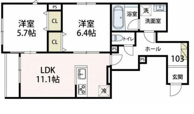 ルガロ ノイエスの間取り