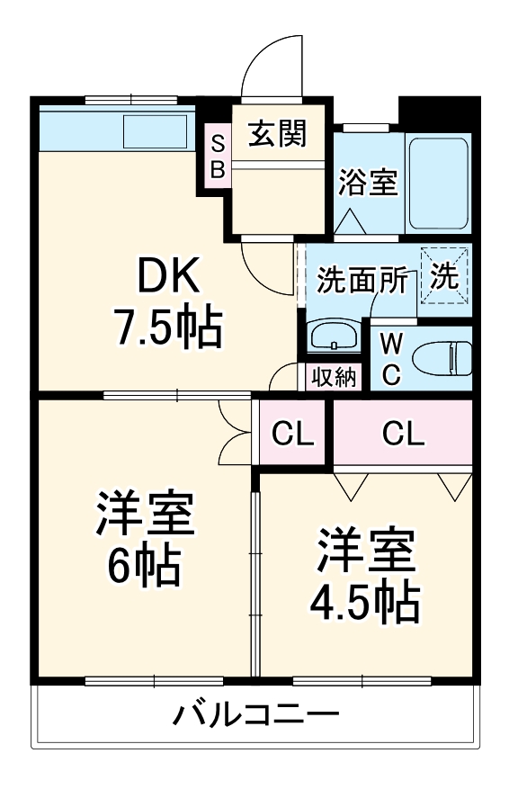FELIA西習志野の間取り