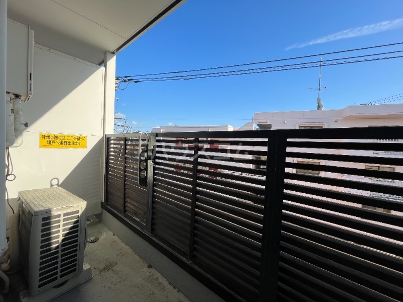 10/24 バルコニー