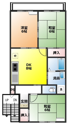 エコグリーンニュー大宮の間取り