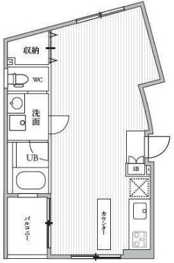 T‘s Cuore BLISS 自由が丘の間取り