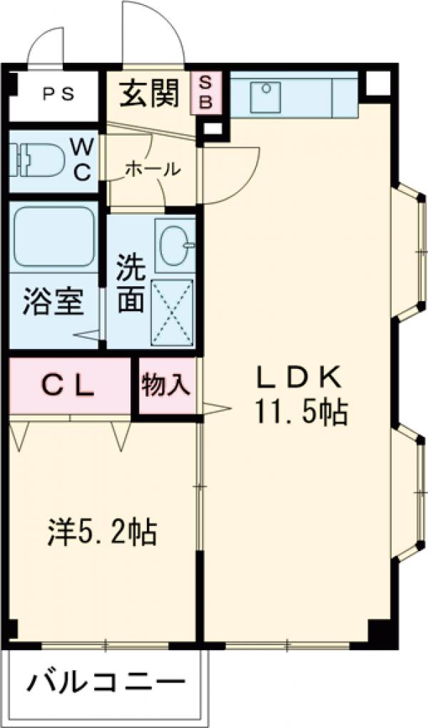 マーシュミズエの間取り