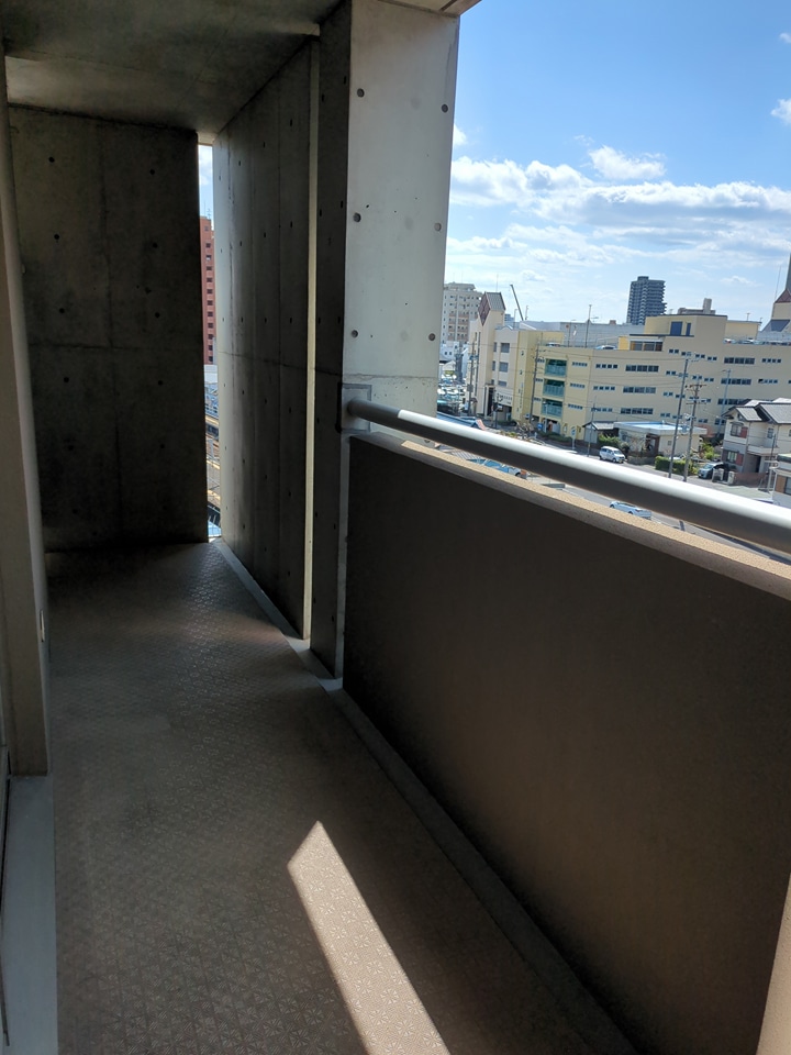 11/23 バルコニー
