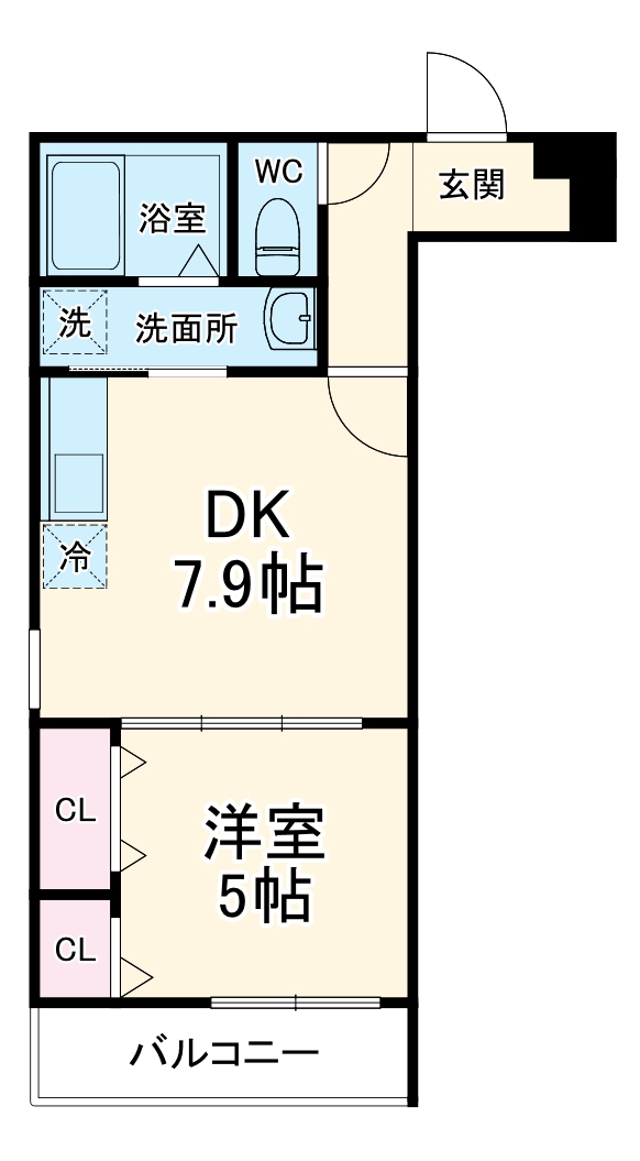 フジパレス出来島EASTⅠ番館の間取り