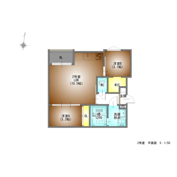 REGALEST千成の間取り