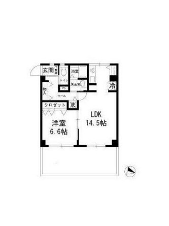 グリーンハイツの間取り