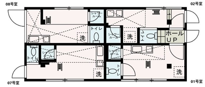 SAKURASAKURAの間取り