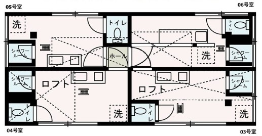 SAKURASAKURAの間取り