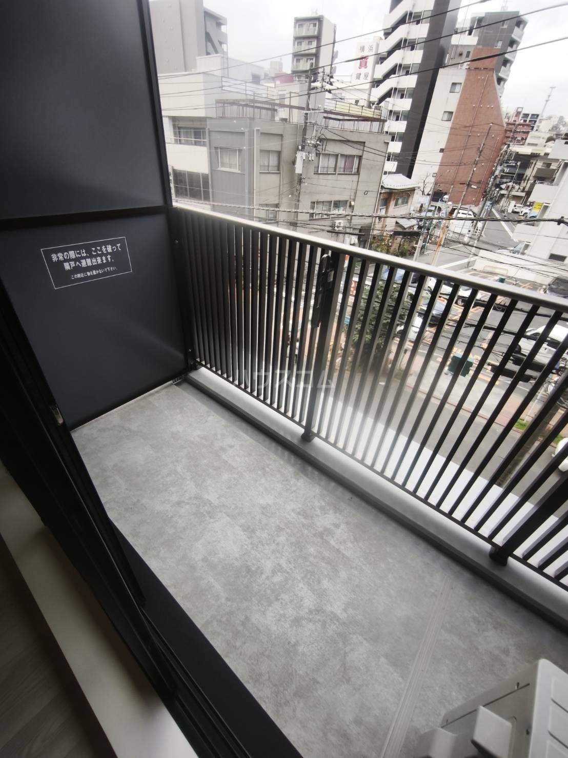 12/30 バルコニー