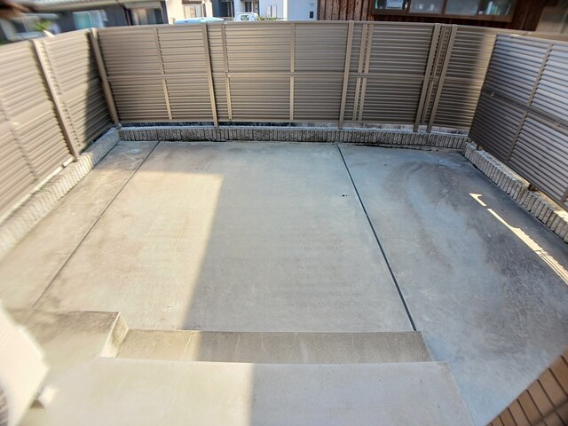 12/28 バルコニー