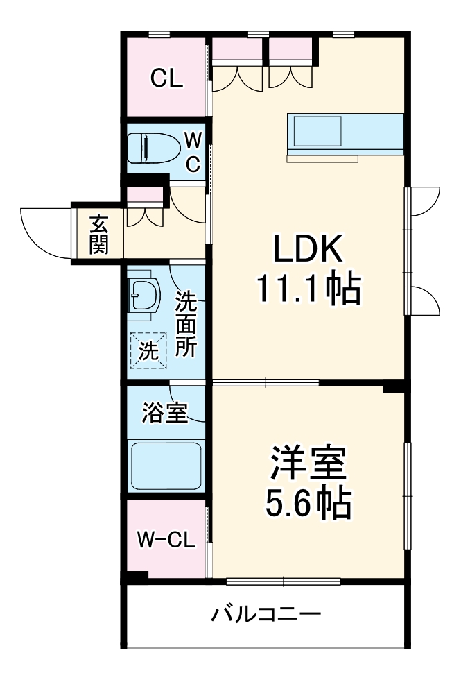 いずみ中央ヒルズの間取り
