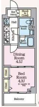 ARKMARKお花茶屋の間取り