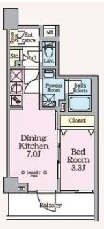 ARKMARKお花茶屋の間取り