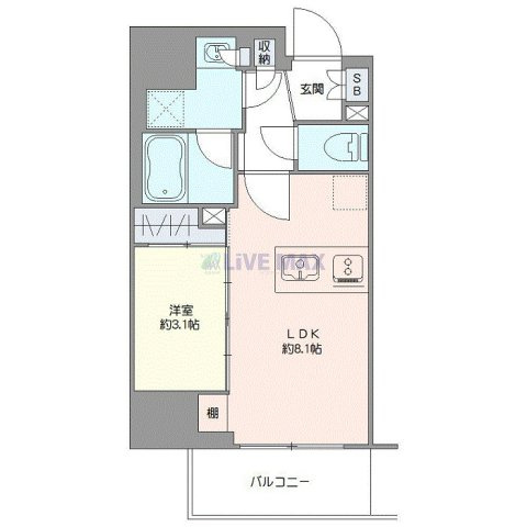 シーフォルム大宮の間取り