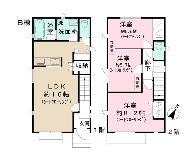 Le Domaine Kの間取り