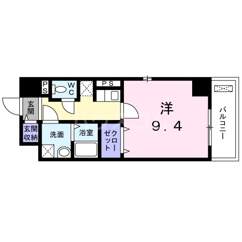 サン・ミッシェル相模原の間取り
