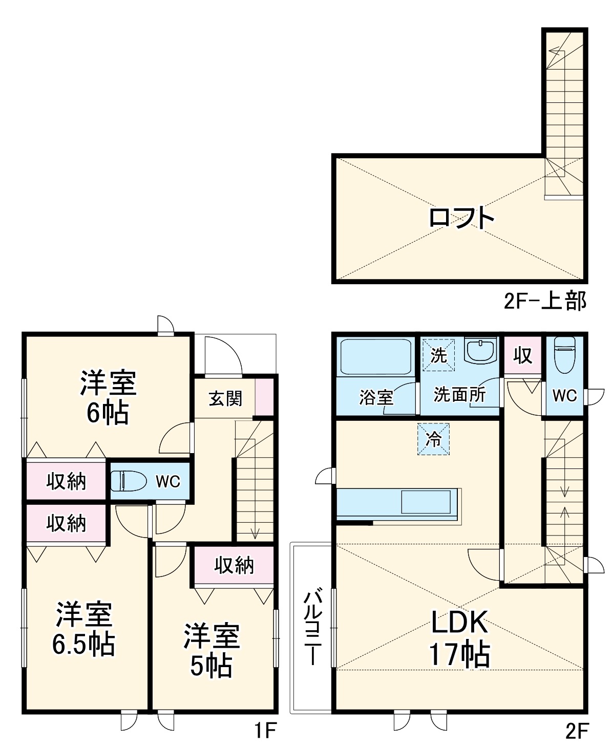 ベルクレストカネヨシの間取り