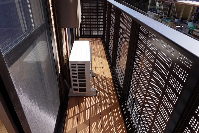 12/28 バルコニー