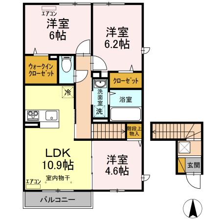 エタニティ Iの間取り