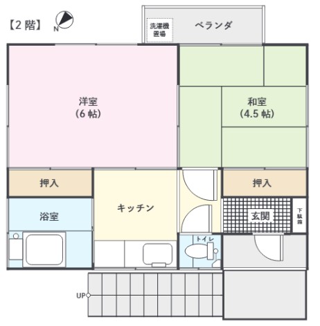 山本荘の間取り