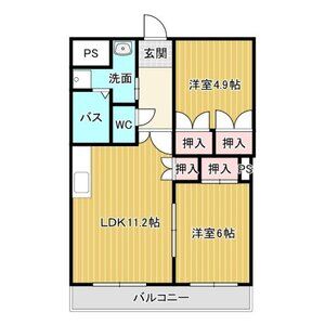 ローズビレッジの間取り