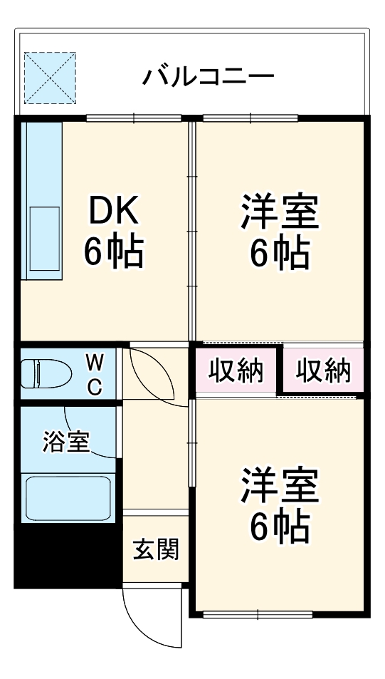 セントラルコート南桜塚の間取り