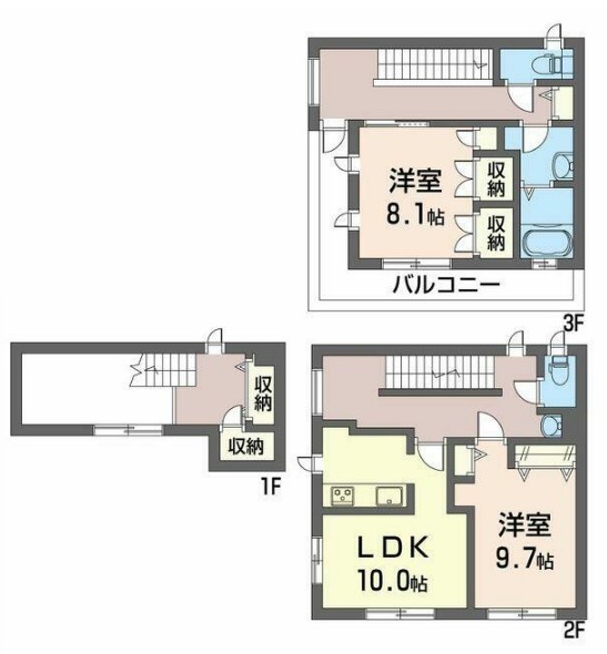 ラージフィールドの間取り