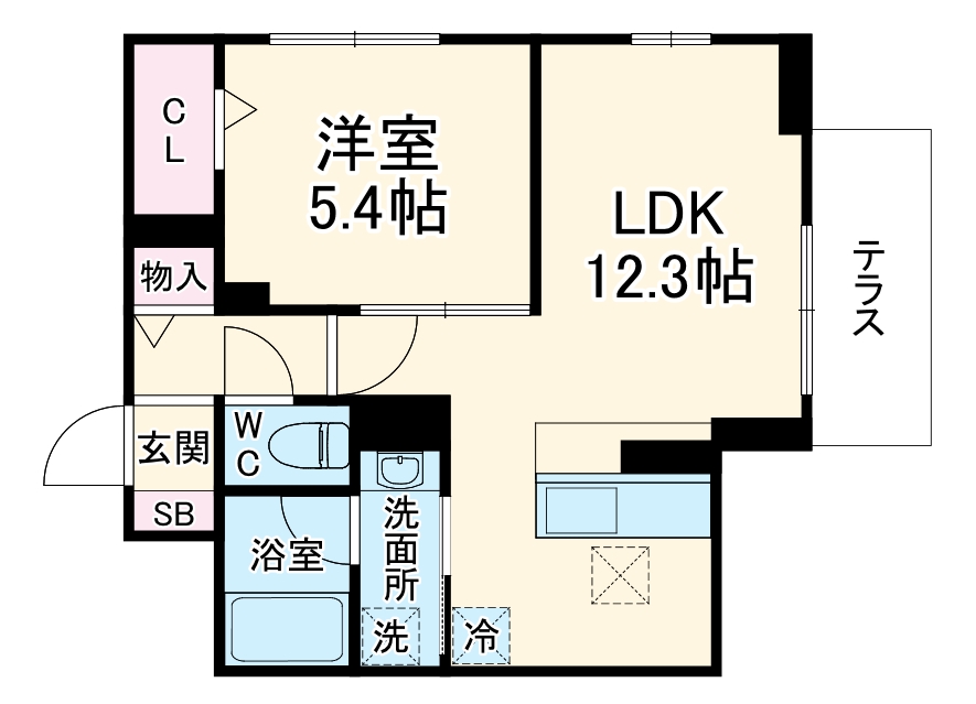D-STELLAの間取り