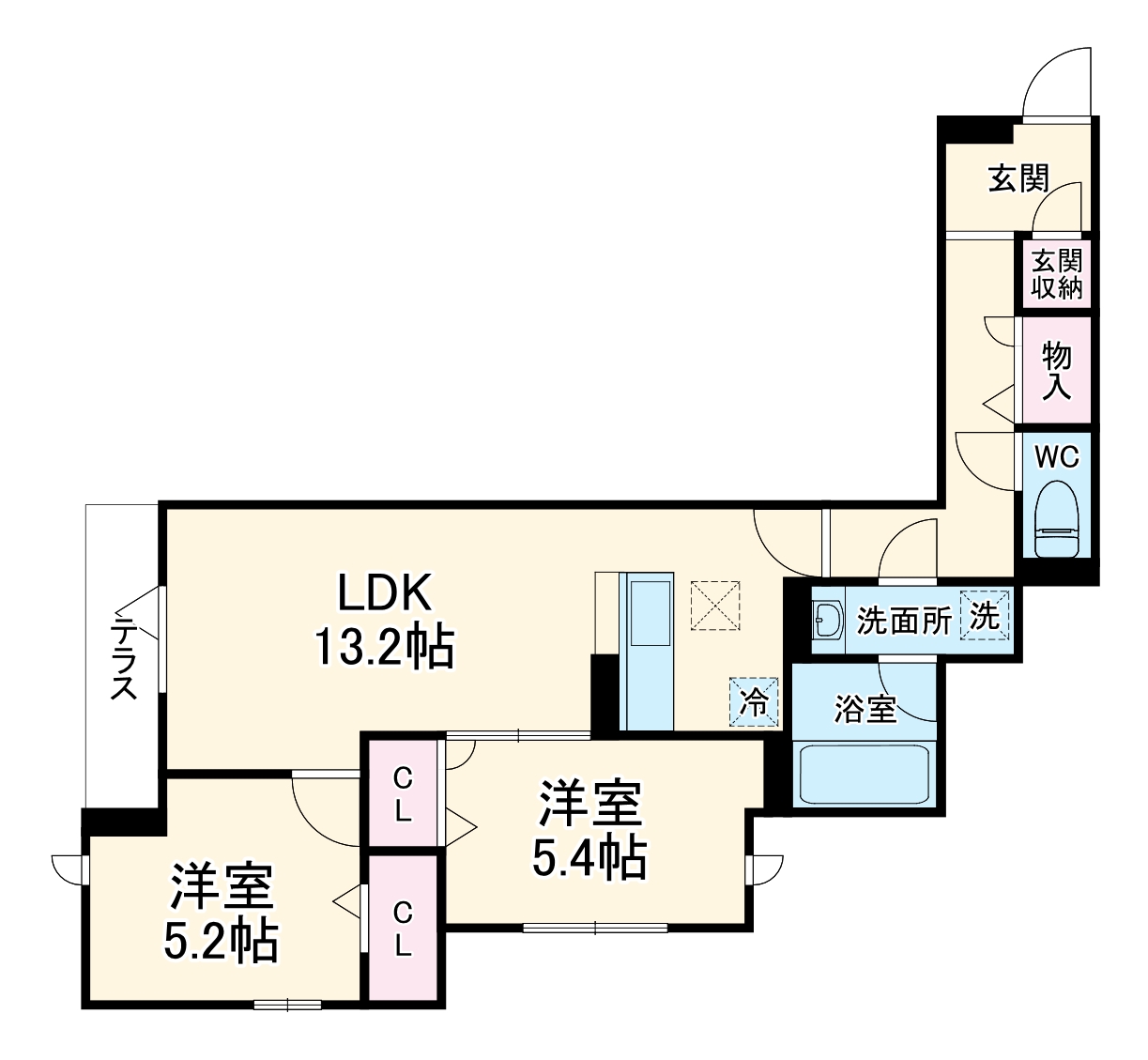 D-STELLAの間取り