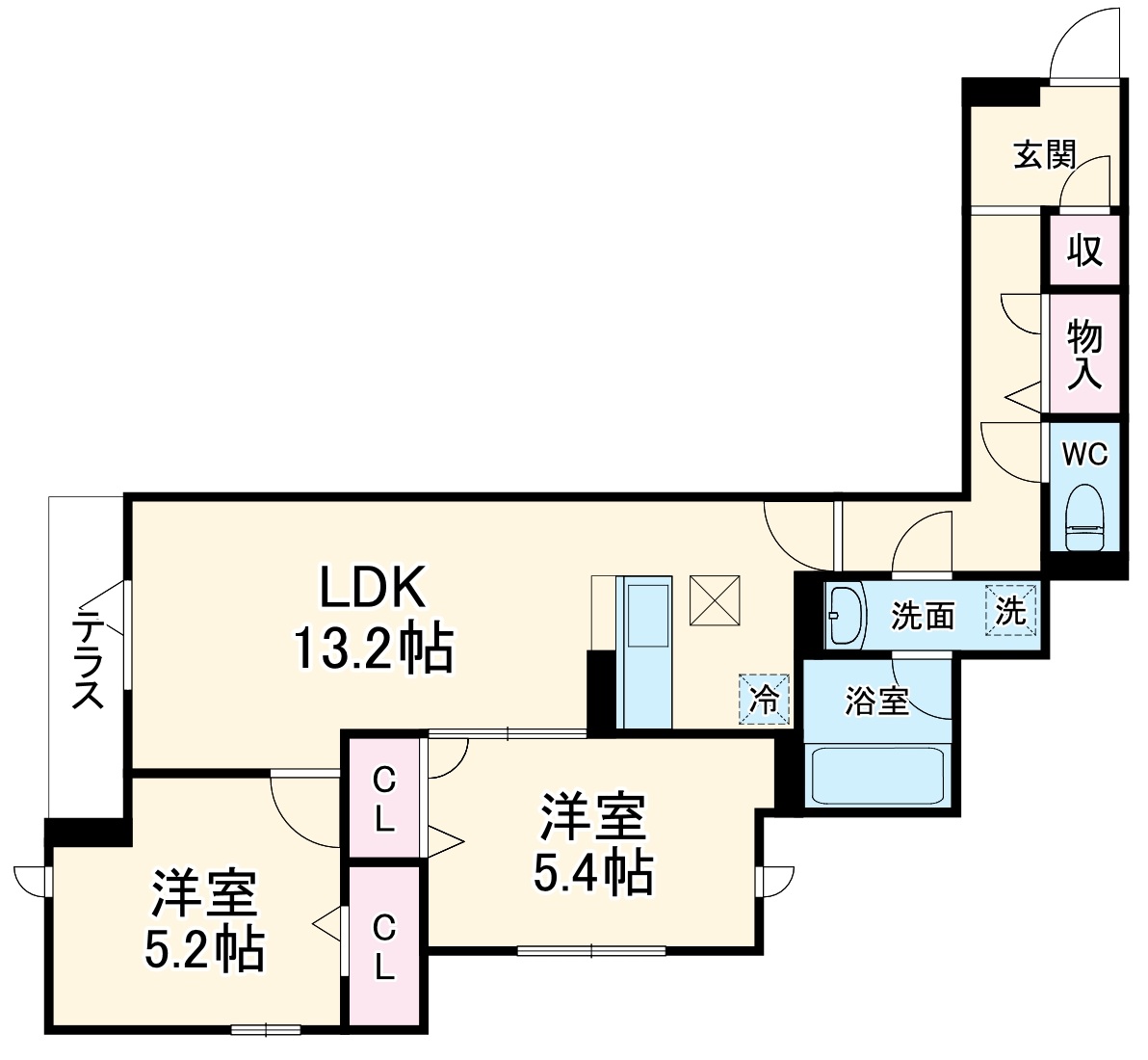 D-STELLAの間取り