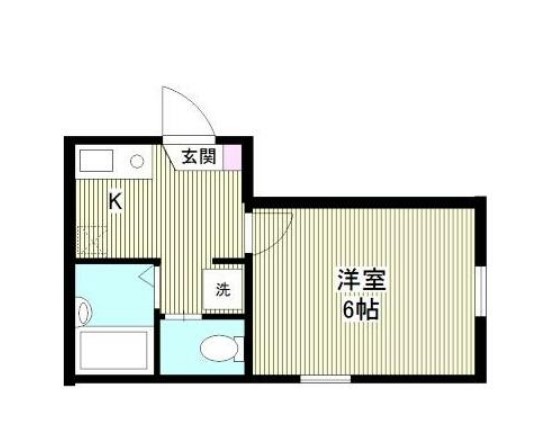 ATG浜川崎の間取り