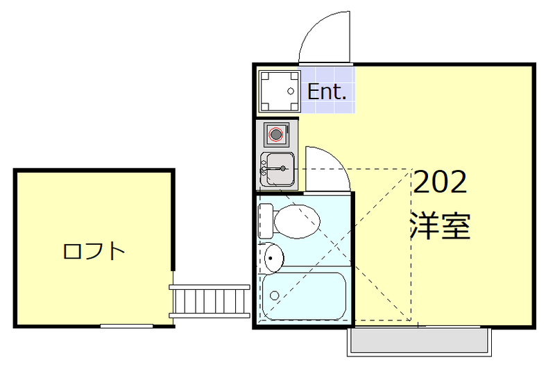 スカイピア梶ケ谷の間取り