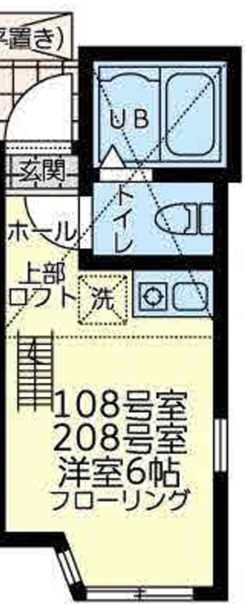 ユナイト境之谷タルトフロマージュの間取り
