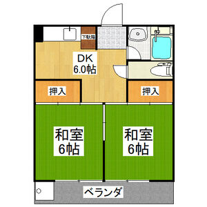 レジデンス大野木の間取り