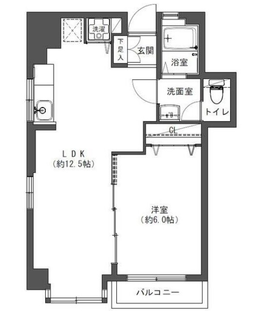 福島ビルの間取り