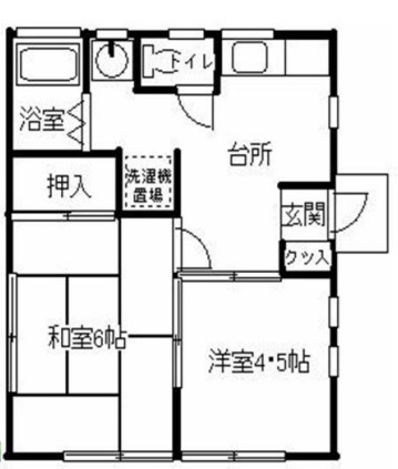 シルクハイツの間取り