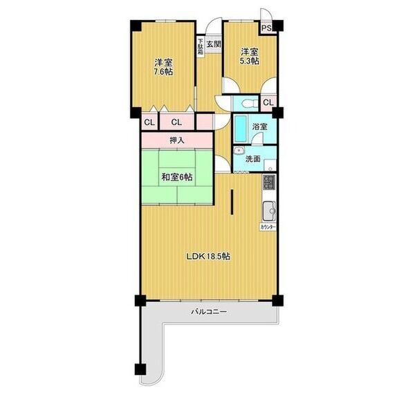 サンレジデンスの間取り