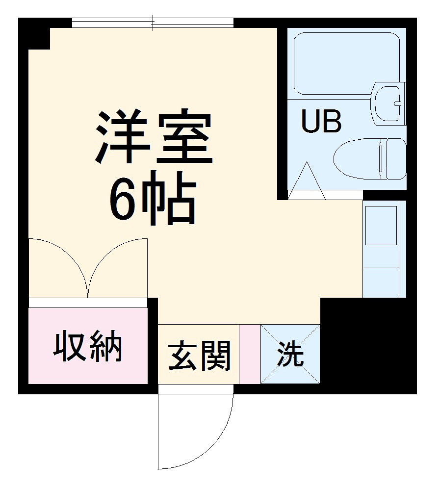 ハイツメモルの間取り