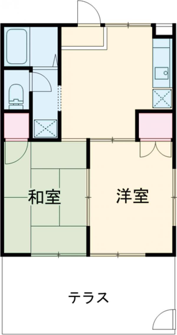 足立ハイムの間取り