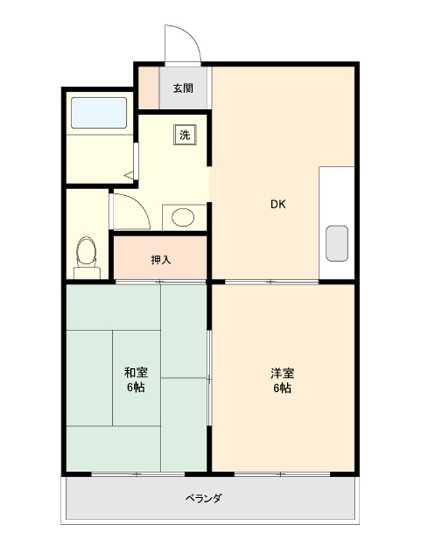 パレ・セーヴルの間取り