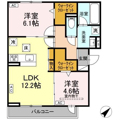 レユスィールの間取り
