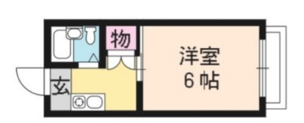 サンコート727の間取り