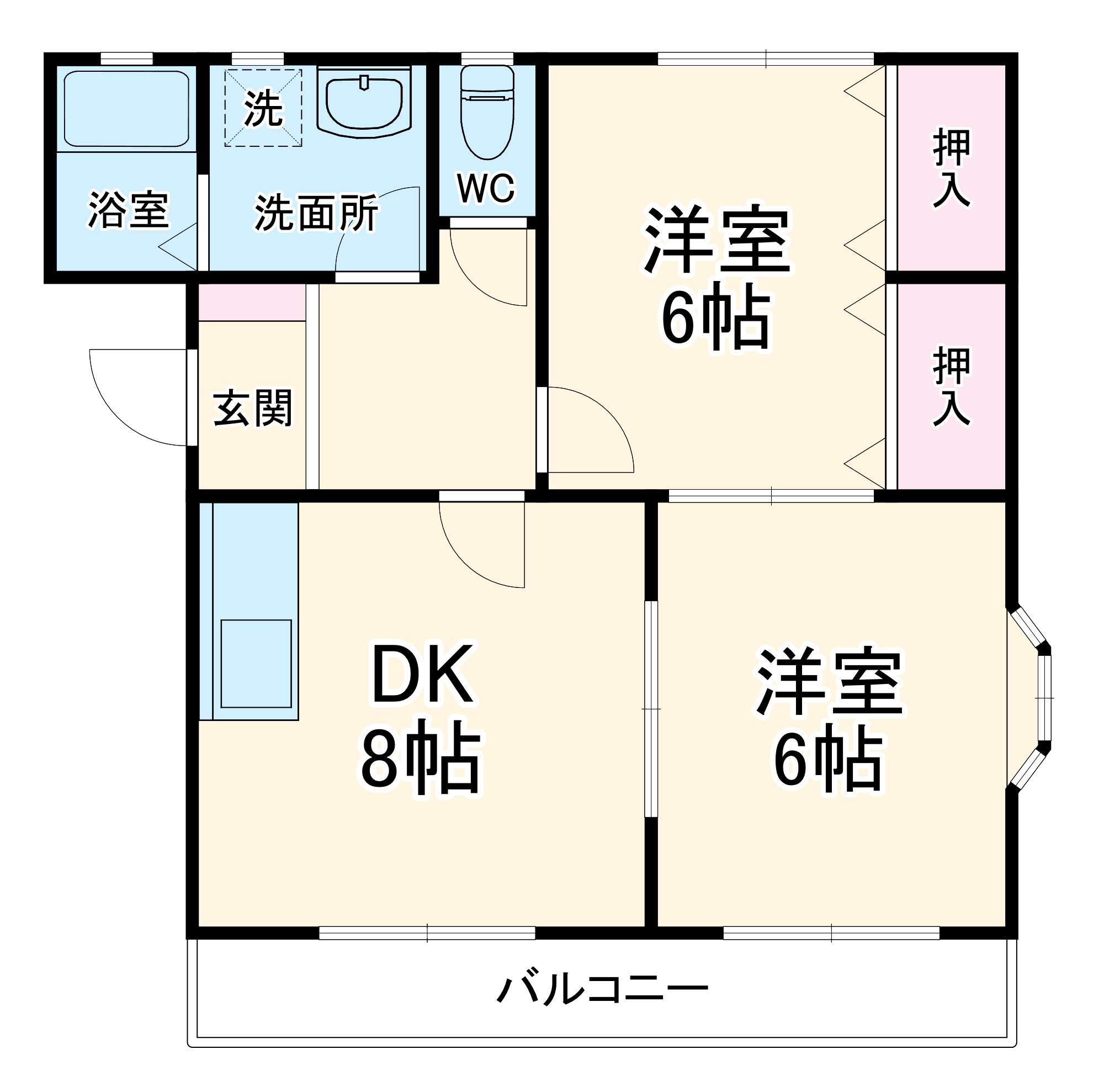 オリオンパークの間取り
