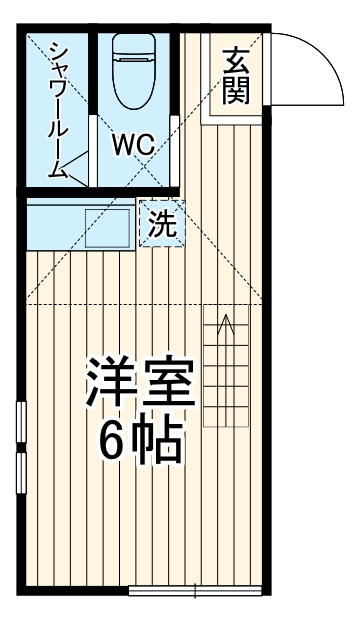 MAHALO横浜の間取り