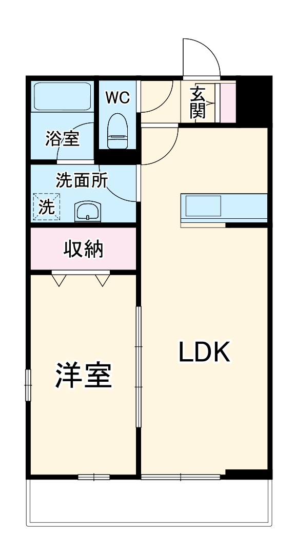 リブリ・LOTUSの間取り